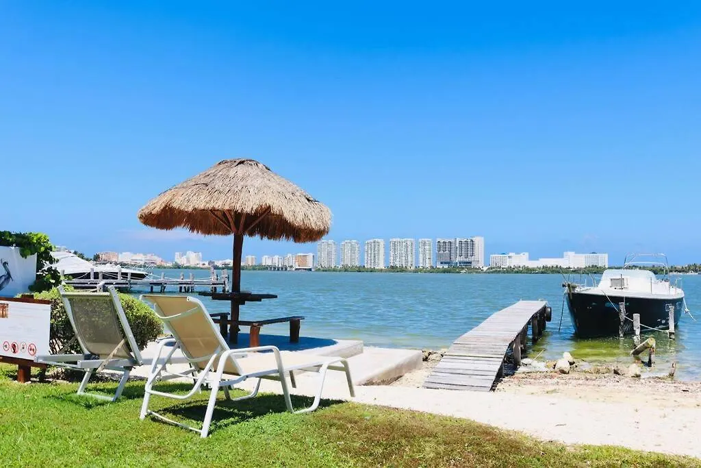 Relaxing View 2Br Apto 15Min Walking To The Beach Genc3 Cancún