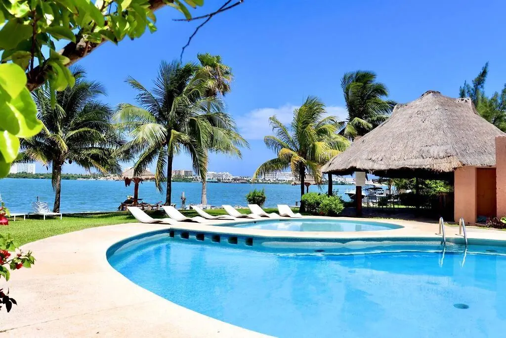 Relaxing View 2Br Apto 15Min Walking To The Beach Genc3 Cancun Apartment
